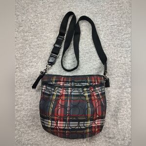 Coach Tartan Small Crossbody Purse Y2K